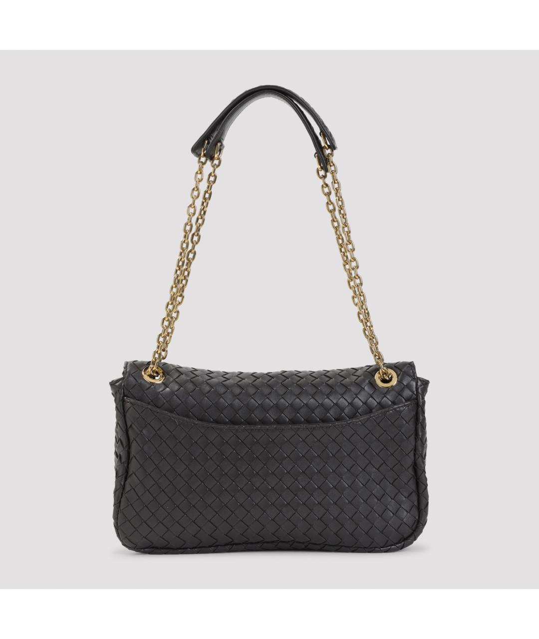 BOTTEGA VENETA Коричневая кожаная сумка через плечо, фото 2