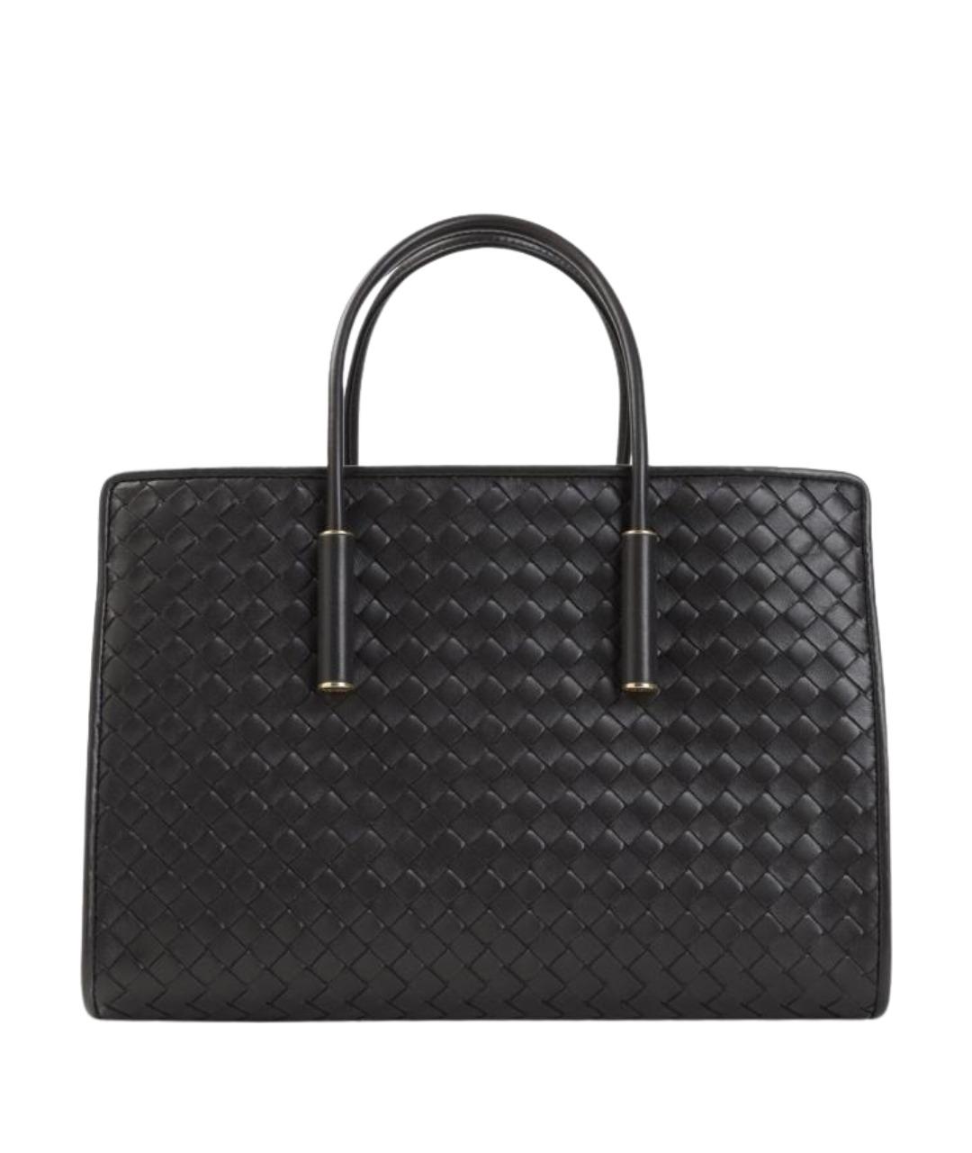 BOTTEGA VENETA Коричневая кожаная сумка тоут, фото 1