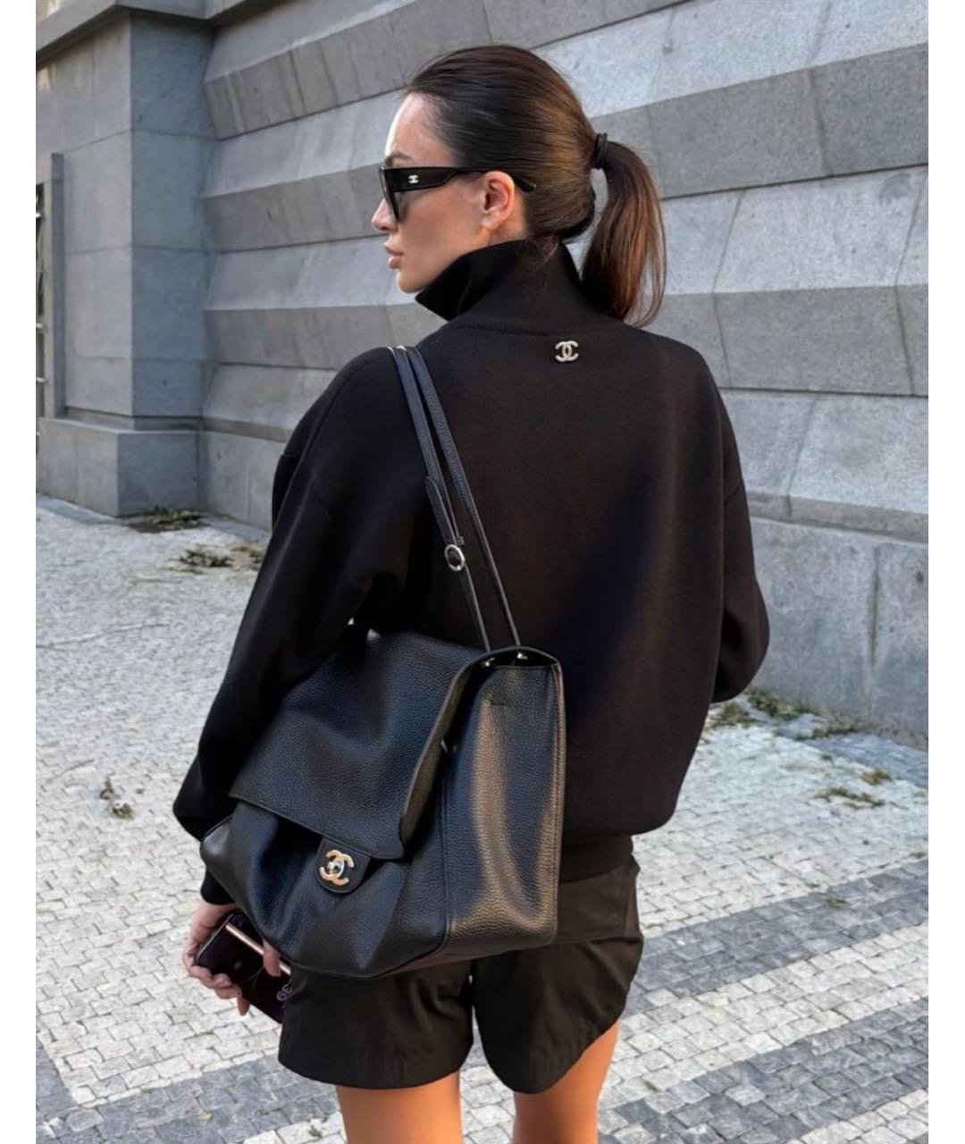 CHANEL Черный джемпер / свитер, фото 8