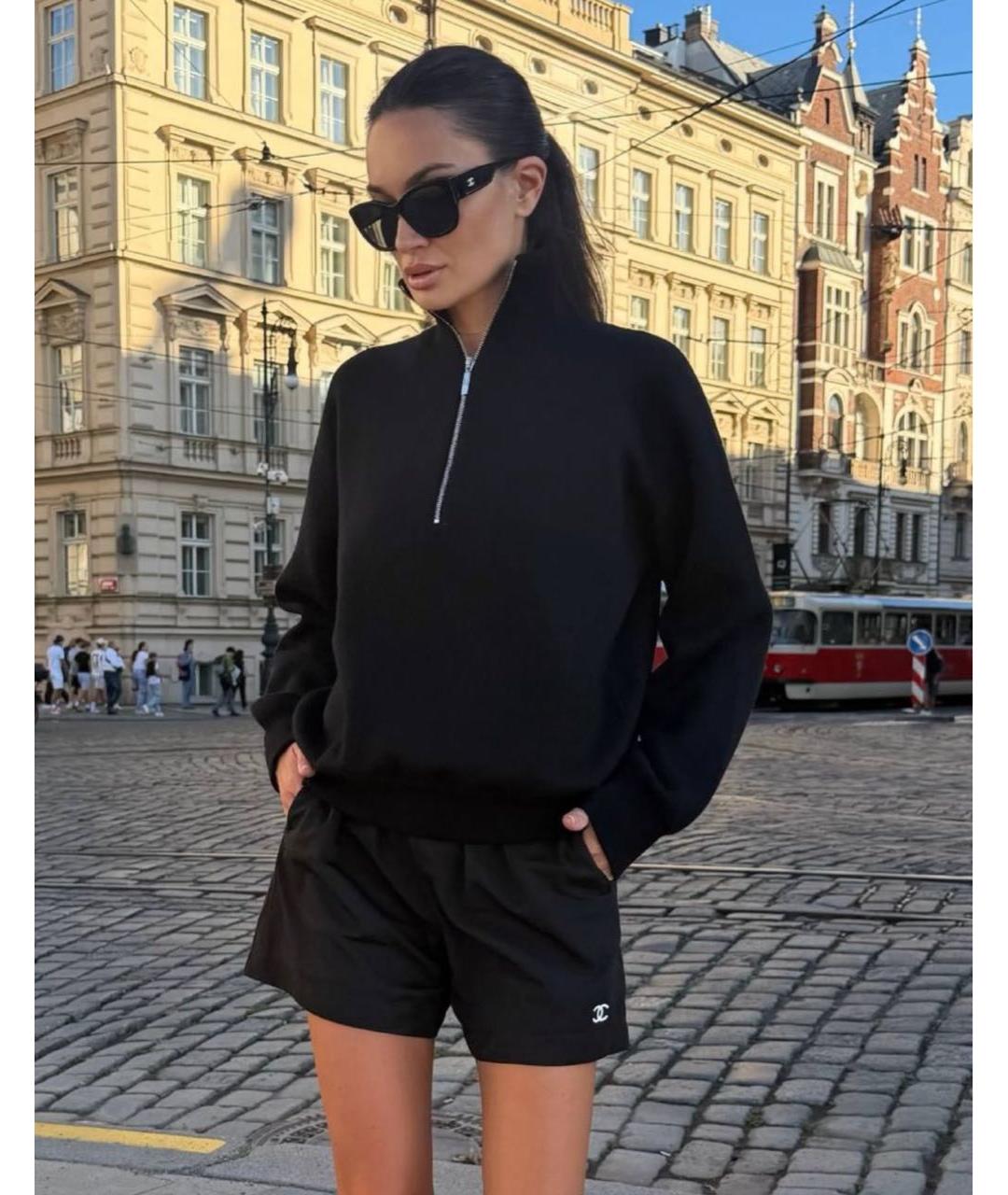 CHANEL Черный джемпер / свитер, фото 7