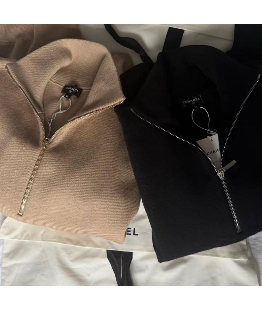 CHANEL Черный джемпер / свитер, фото 5