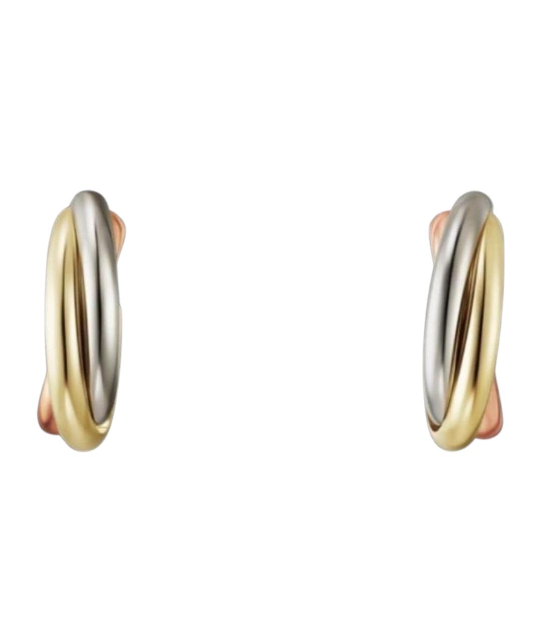 CARTIER Мульти серьги из желтого золота, фото 1