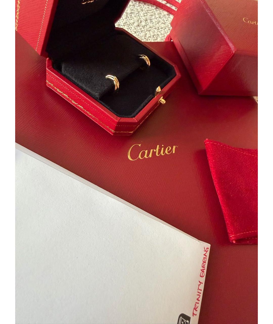 CARTIER Мульти серьги из желтого золота, фото 4