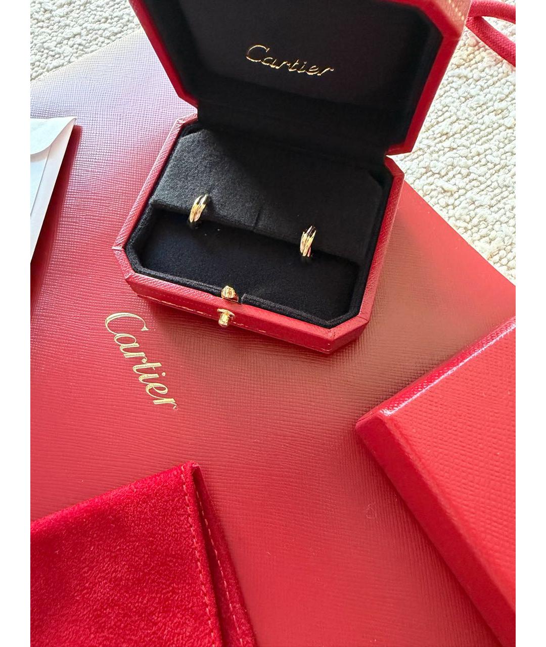 CARTIER Мульти серьги из желтого золота, фото 3