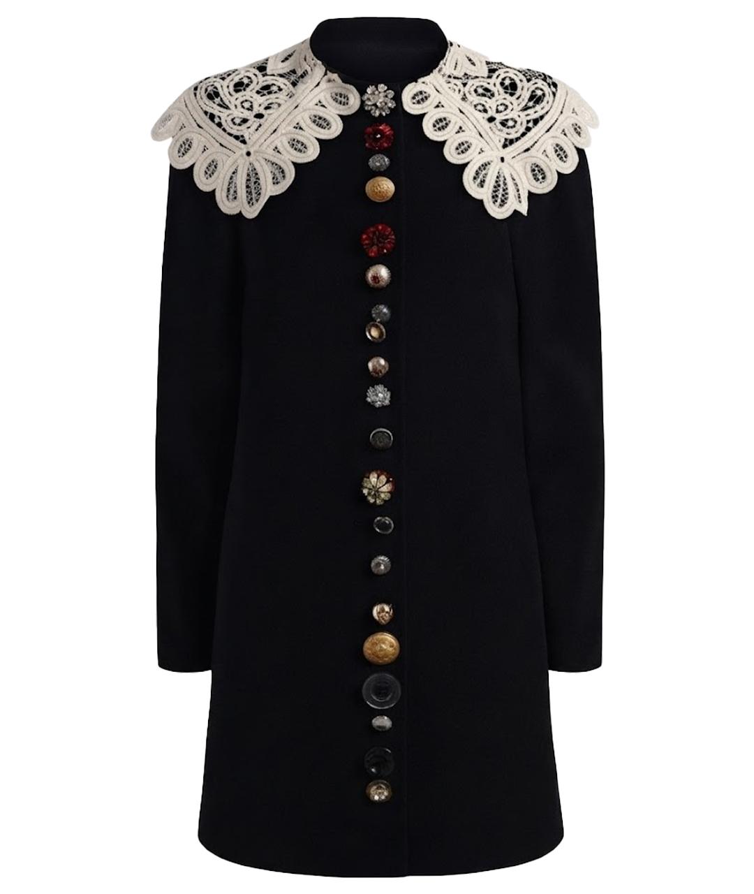 DOLCE&GABBANA Черное бархатное платье, фото 1
