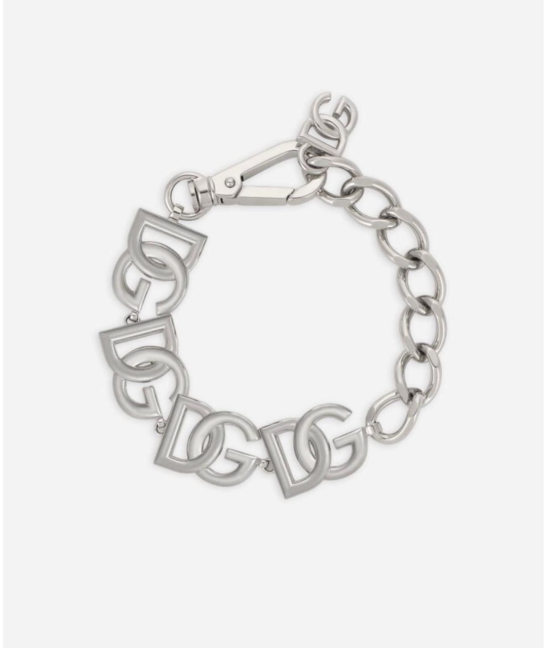 DOLCE&GABBANA Серебряный латунный браслет, фото 4