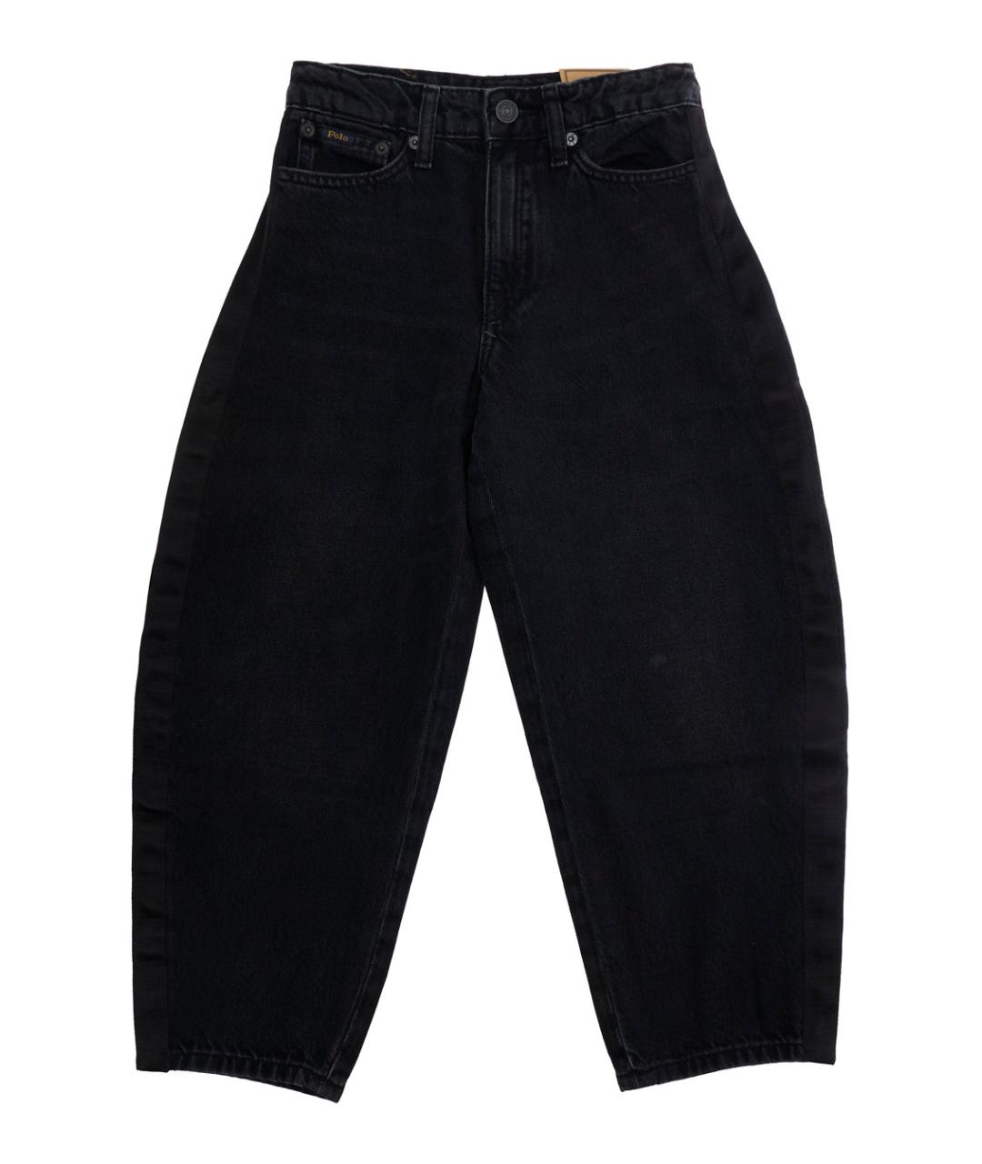 POLO RALPH LAUREN Черные хлопковые детские джинсы, фото 1