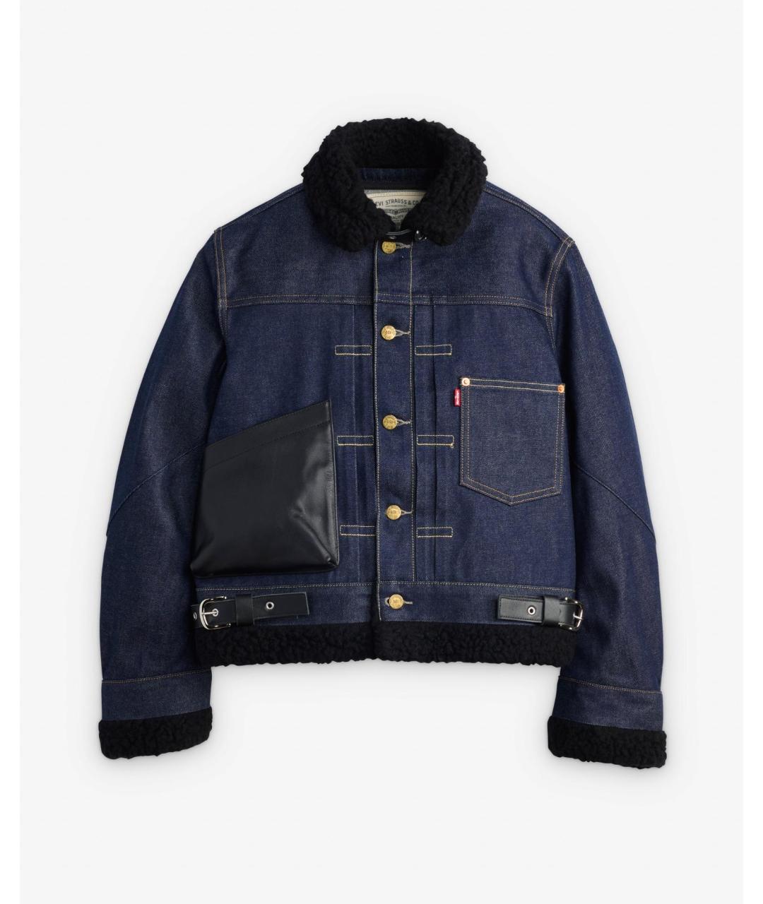 SACAI Темно-синяя куртка, фото 3