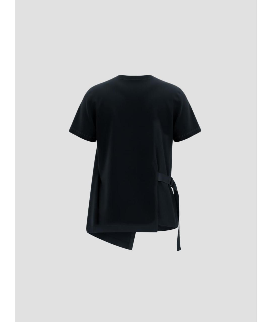 SACAI Черная футболка, фото 2