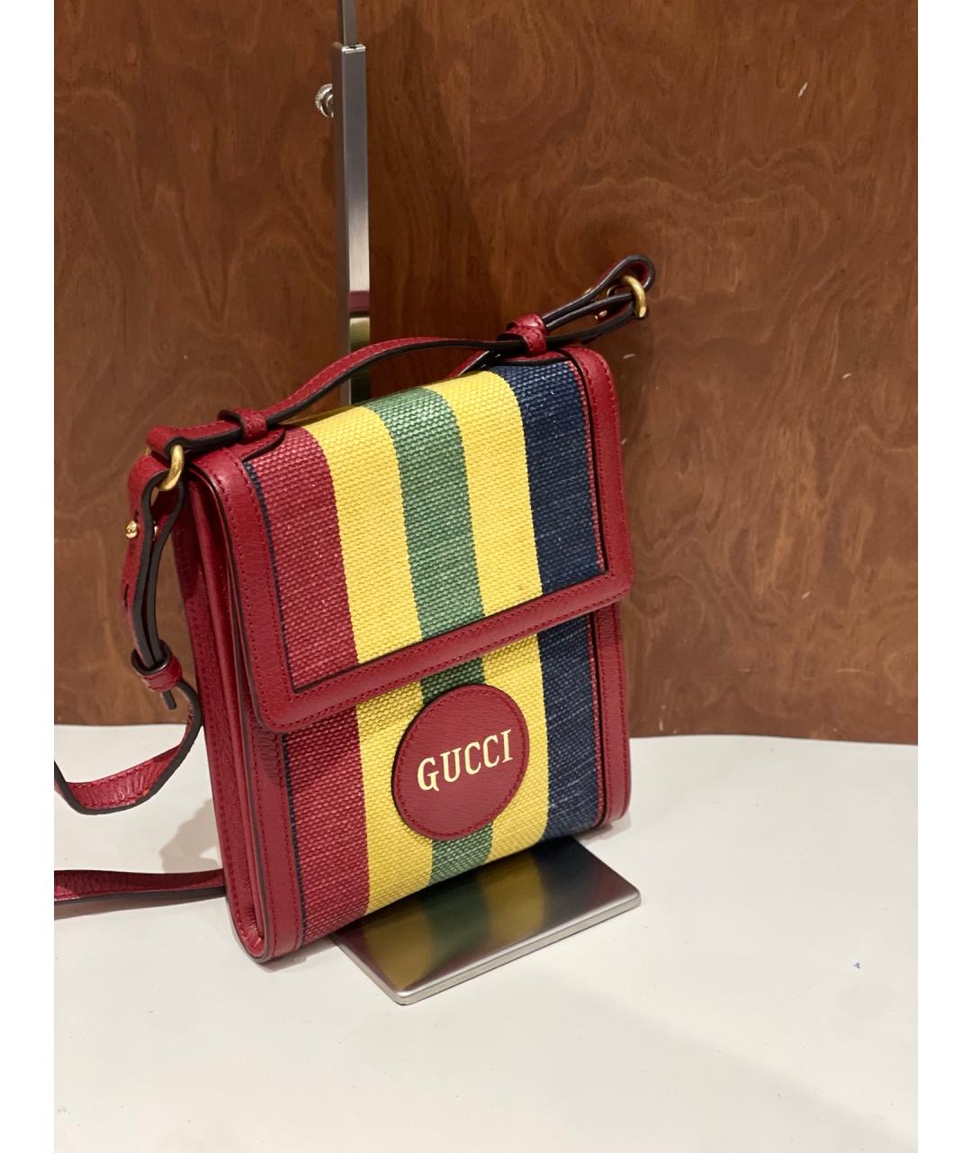 GUCCI Мульти деним сумка через плечо, фото 2