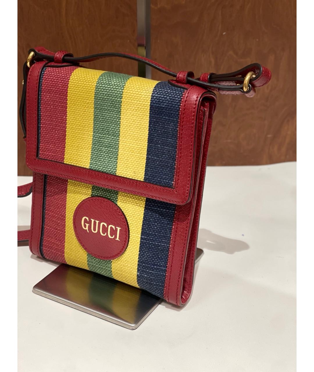 GUCCI Мульти деним сумка через плечо, фото 3