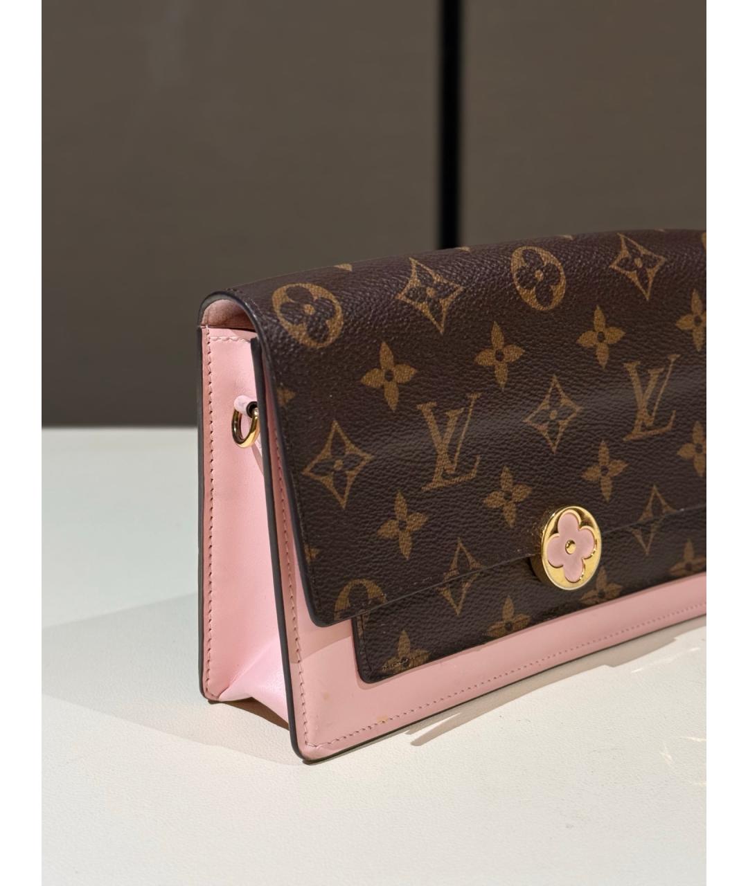 LOUIS VUITTON Коричневый кошелек, фото 4
