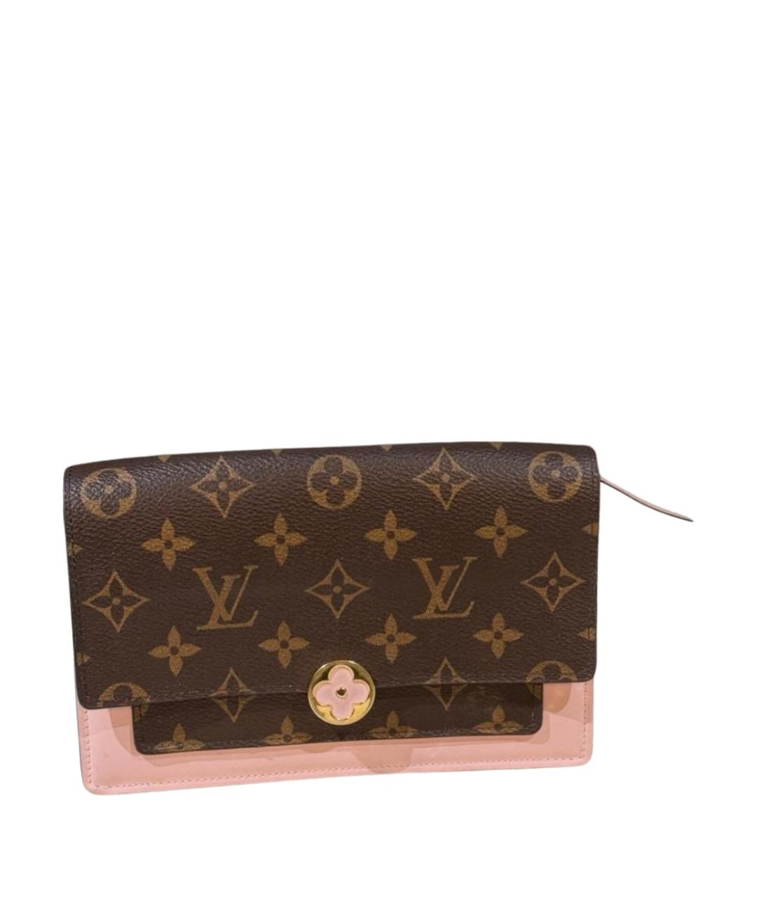 LOUIS VUITTON Коричневый кошелек, фото 1