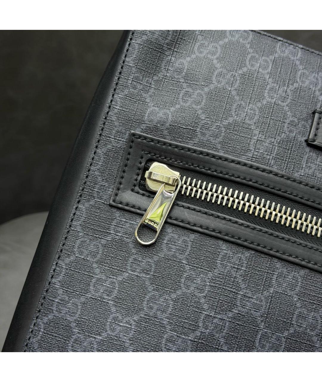 GUCCI Сумка на плечо из канвы, фото 5