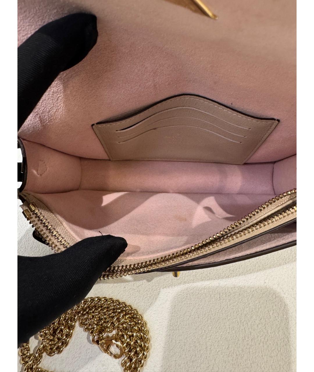 LOUIS VUITTON Хаки сумка через плечо из искусственной кожи, фото 7