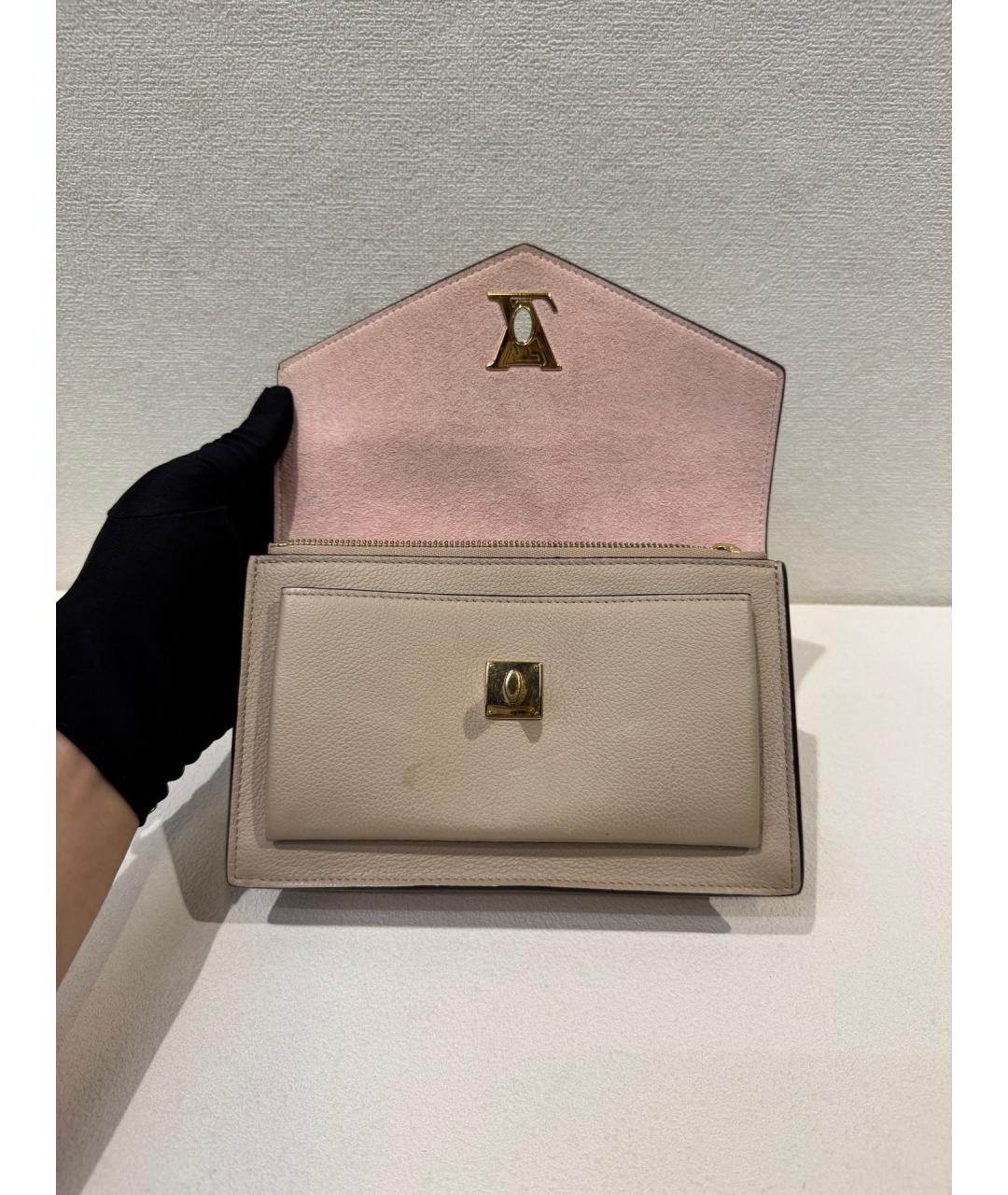 LOUIS VUITTON Хаки сумка через плечо из искусственной кожи, фото 3