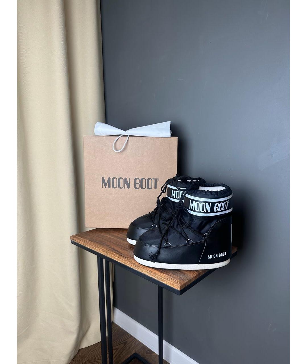 MOON BOOT Черные ботинки, фото 2