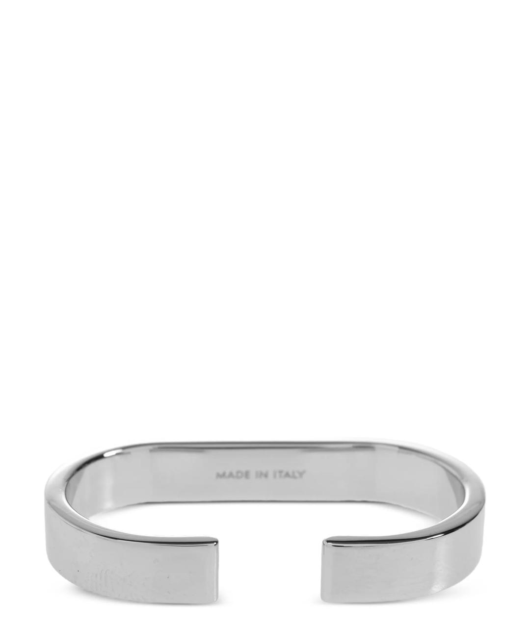 MM6 MAISON MARGIELA Серебряное металлическое кольцо, фото 2