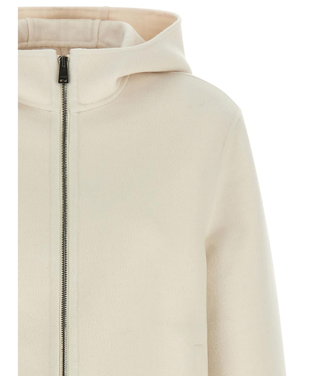 FENDI Белая шерстяная куртка, фото 3