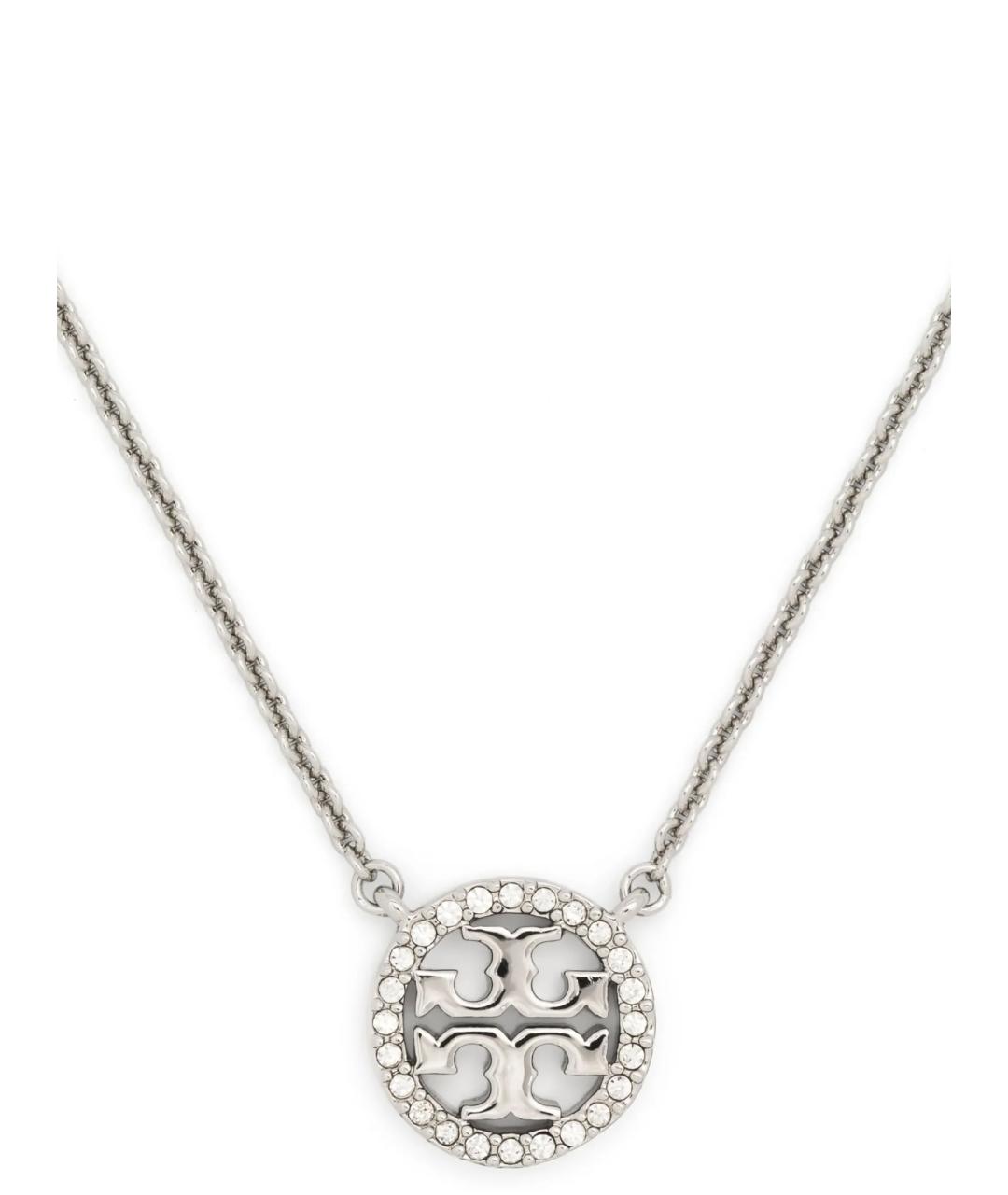 TORY BURCH Серебряная металлическая цепочка, фото 2