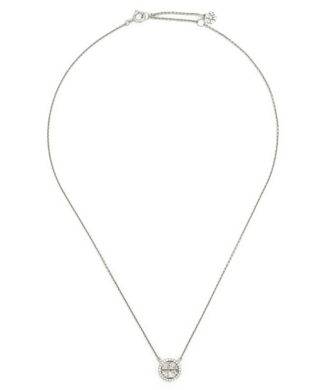 TORY BURCH Серебряная металлическая цепочка, фото 1