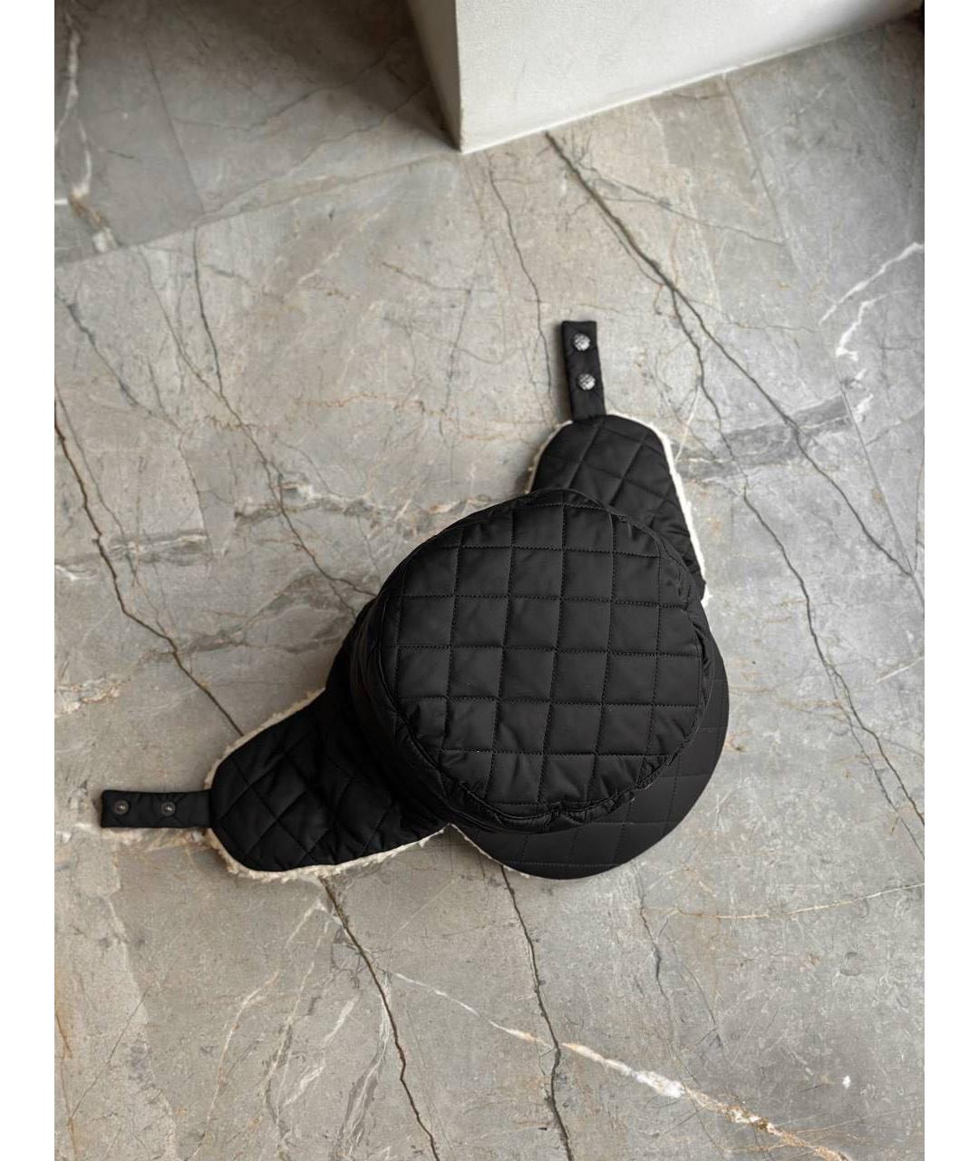 CHANEL Черная шапка, фото 3