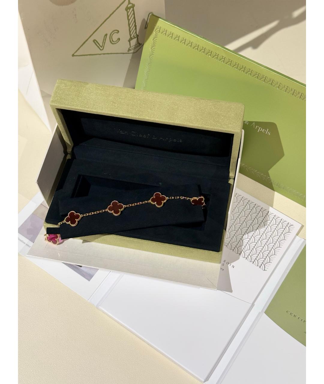VAN CLEEF & ARPELS Золотой браслет из розового золота, фото 2