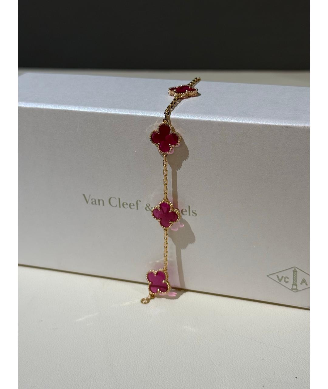 VAN CLEEF & ARPELS Золотой браслет из розового золота, фото 4