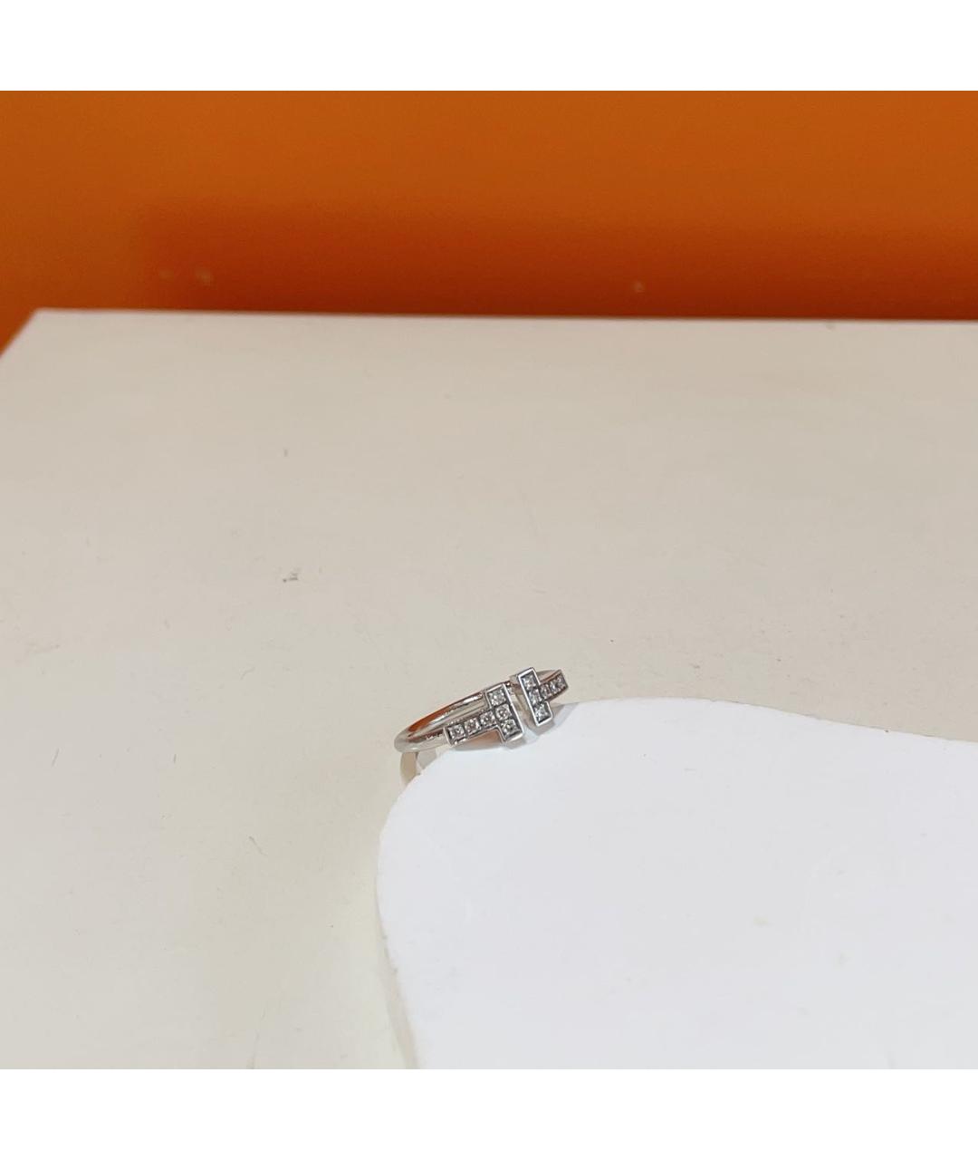 TIFFANY&CO Серебряное кольцо из белого золота, фото 4