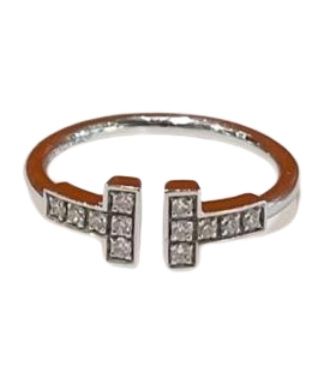 TIFFANY&CO Серебряное кольцо из белого золота, фото 1