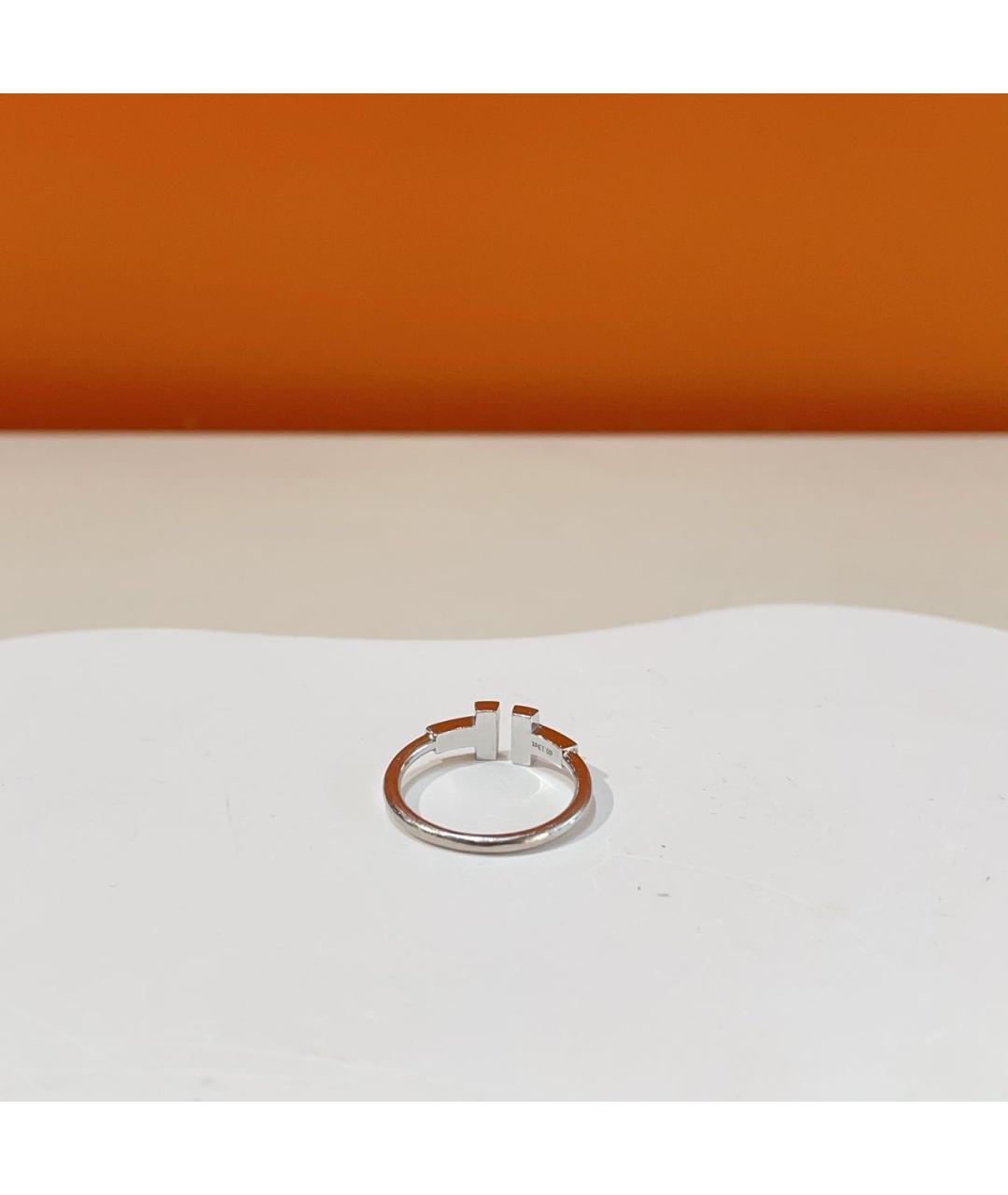 TIFFANY&CO Серебряное кольцо из белого золота, фото 3