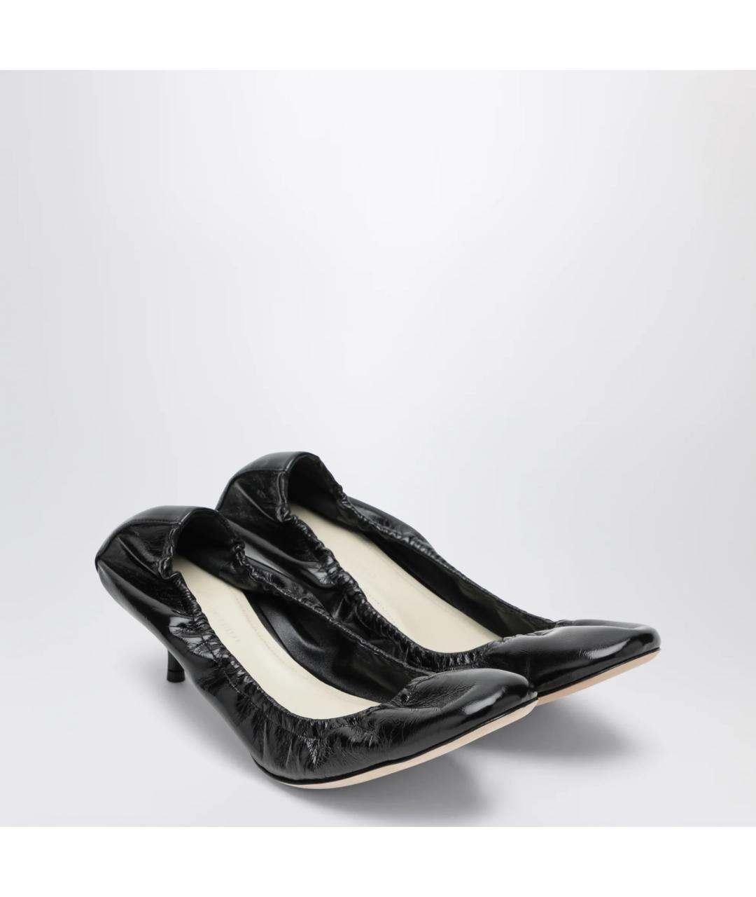 PHOEBE PHILO Черные кожаные туфли, фото 2