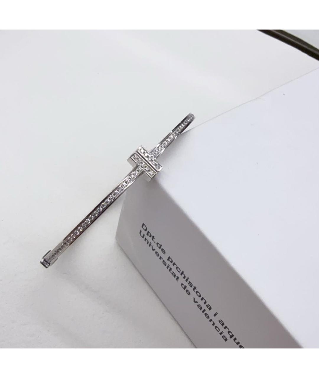 TIFFANY&CO Серебряный браслет из белого золота, фото 7
