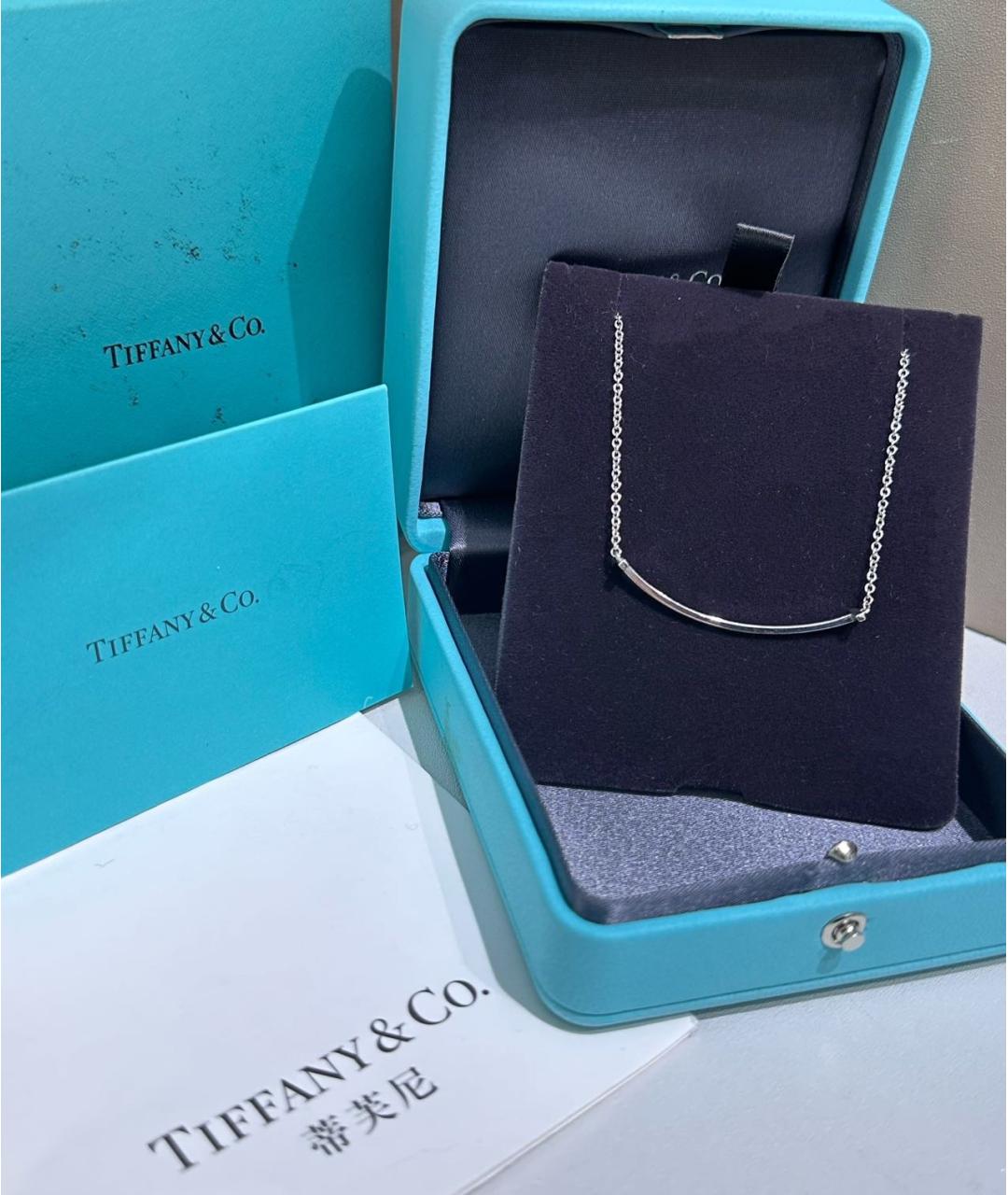 TIFFANY&CO Серебряный браслет из белого золота, фото 7