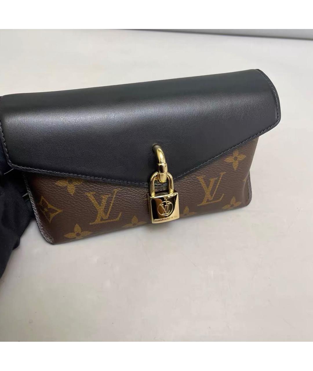 LOUIS VUITTON Коричневая сумка через плечо из канвы, фото 7