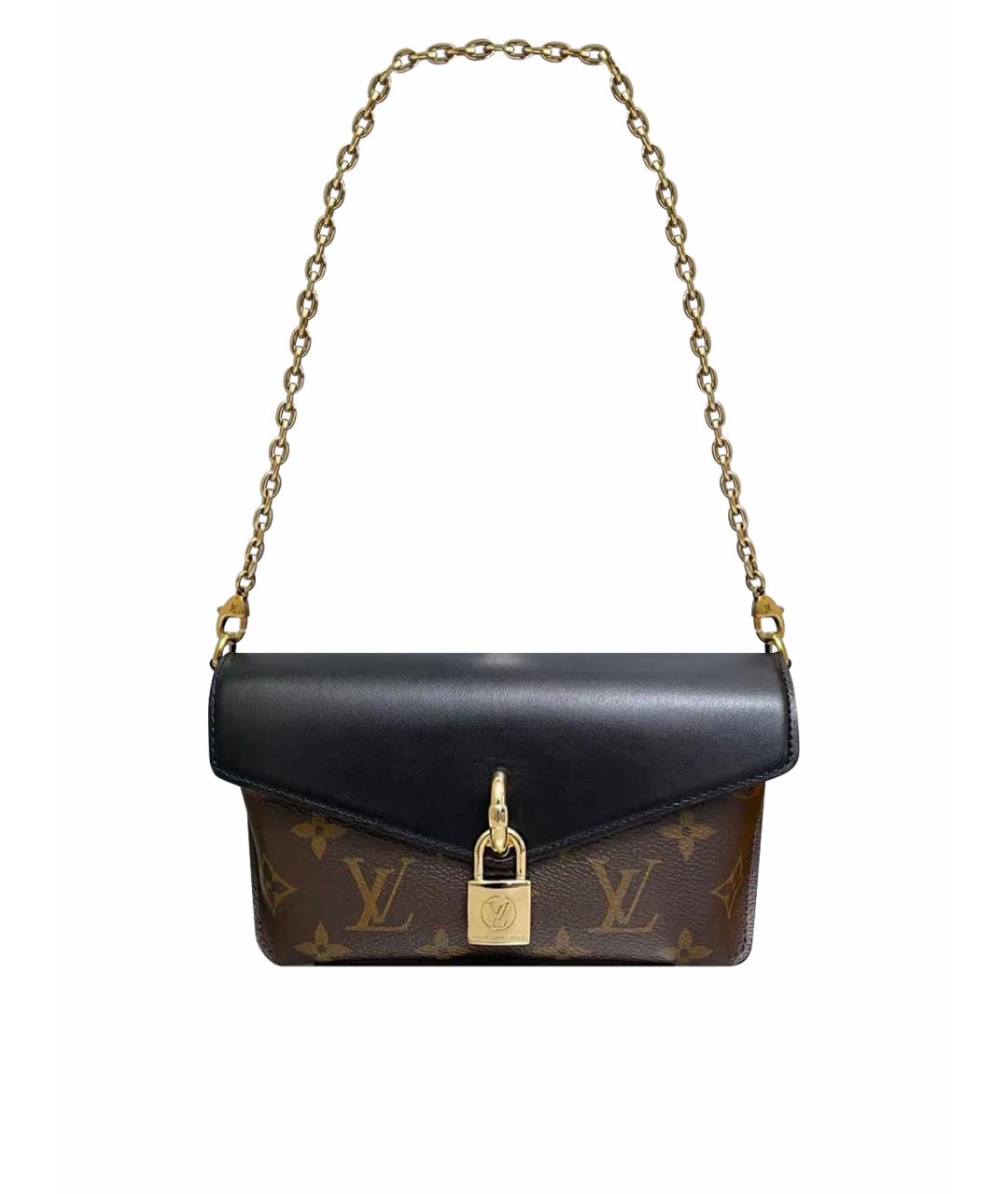 LOUIS VUITTON Коричневая сумка через плечо из канвы, фото 1