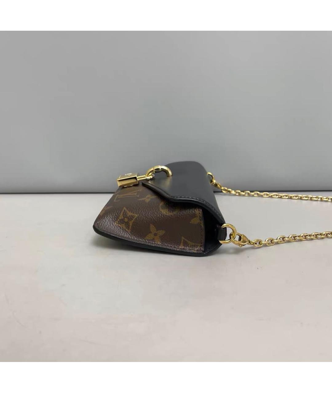 LOUIS VUITTON Коричневая сумка через плечо из канвы, фото 6