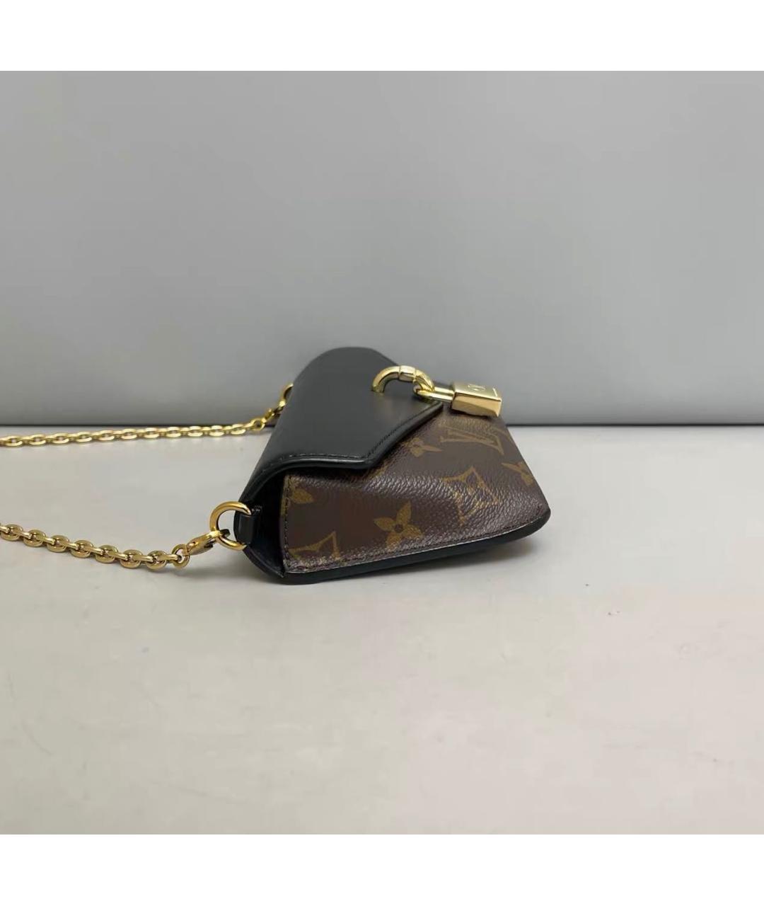 LOUIS VUITTON Коричневая сумка через плечо из канвы, фото 5