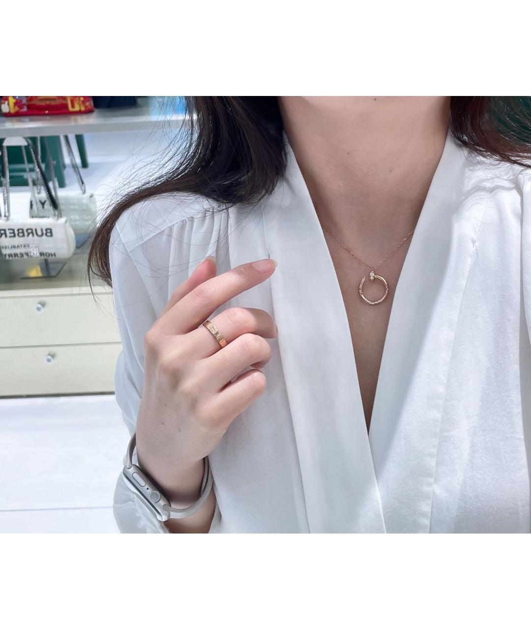 CARTIER Золотое колье из розового золота, фото 8