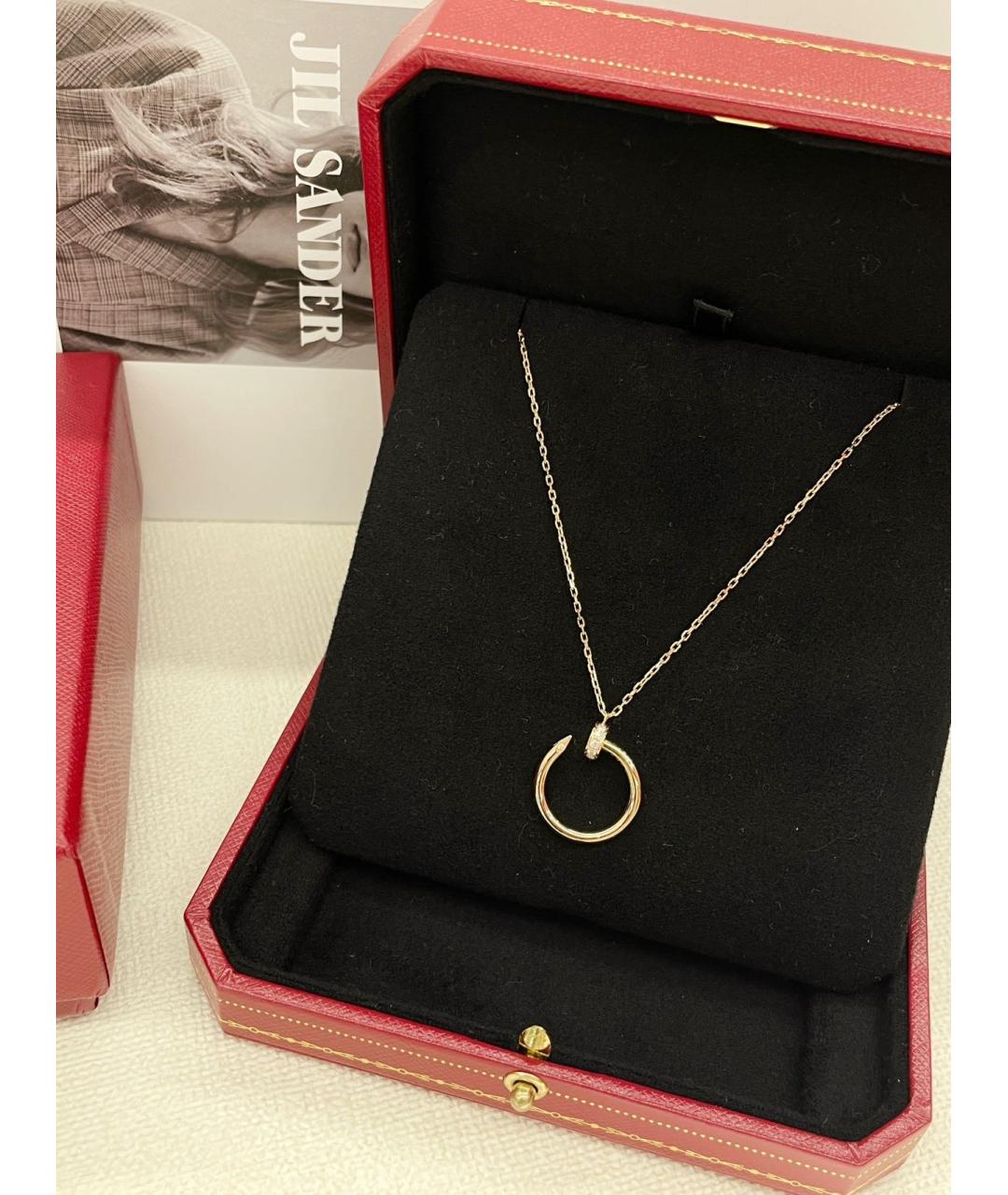 CARTIER Золотое колье из розового золота, фото 3