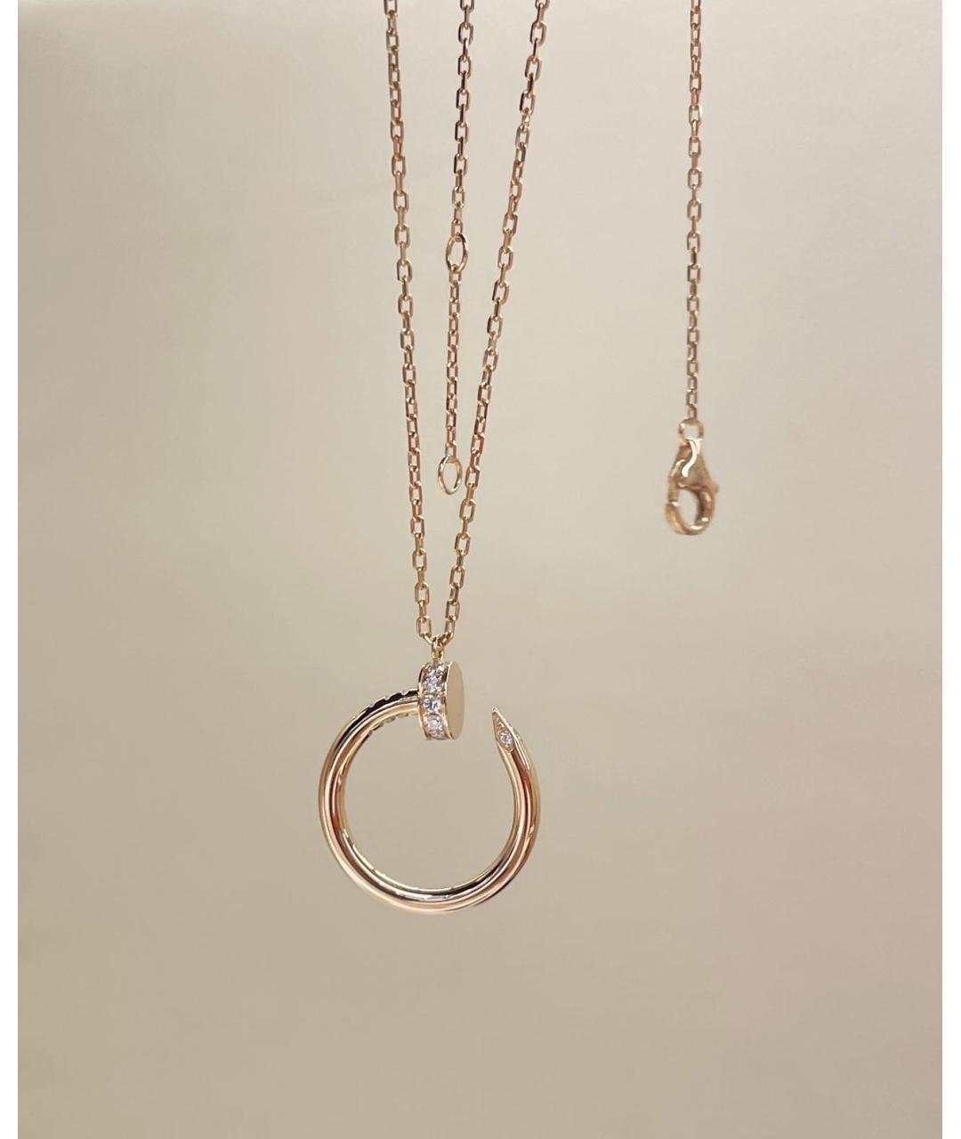 CARTIER Золотое колье из розового золота, фото 9