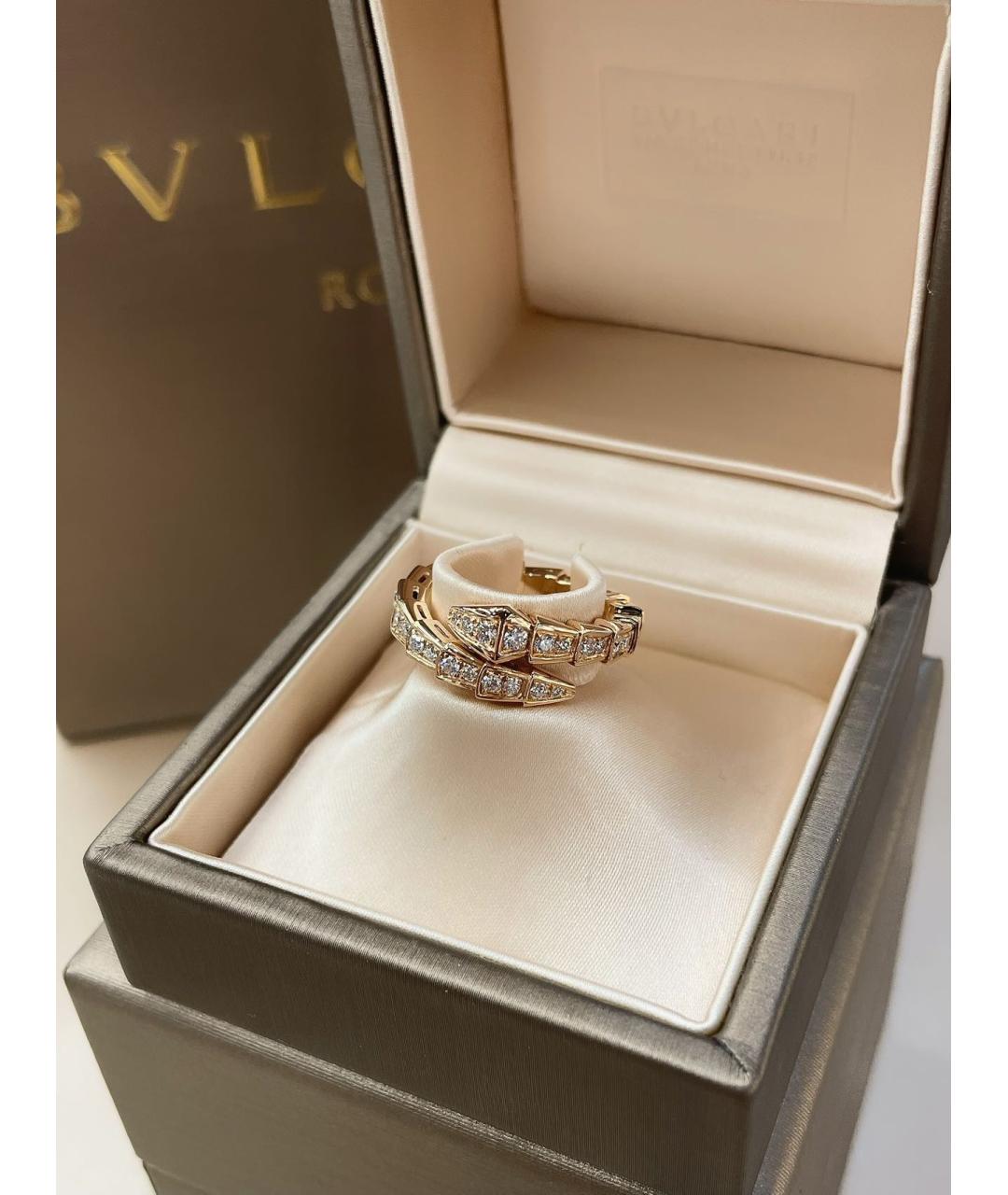 BVLGARI Золотое кольцо из розового золота, фото 3