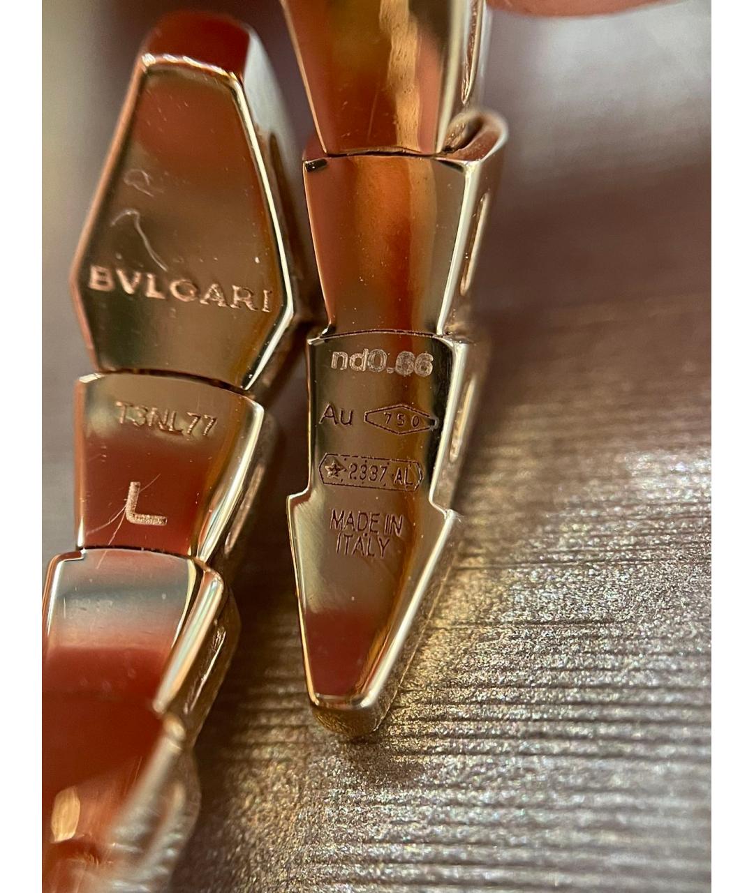 BVLGARI Золотое кольцо из розового золота, фото 4