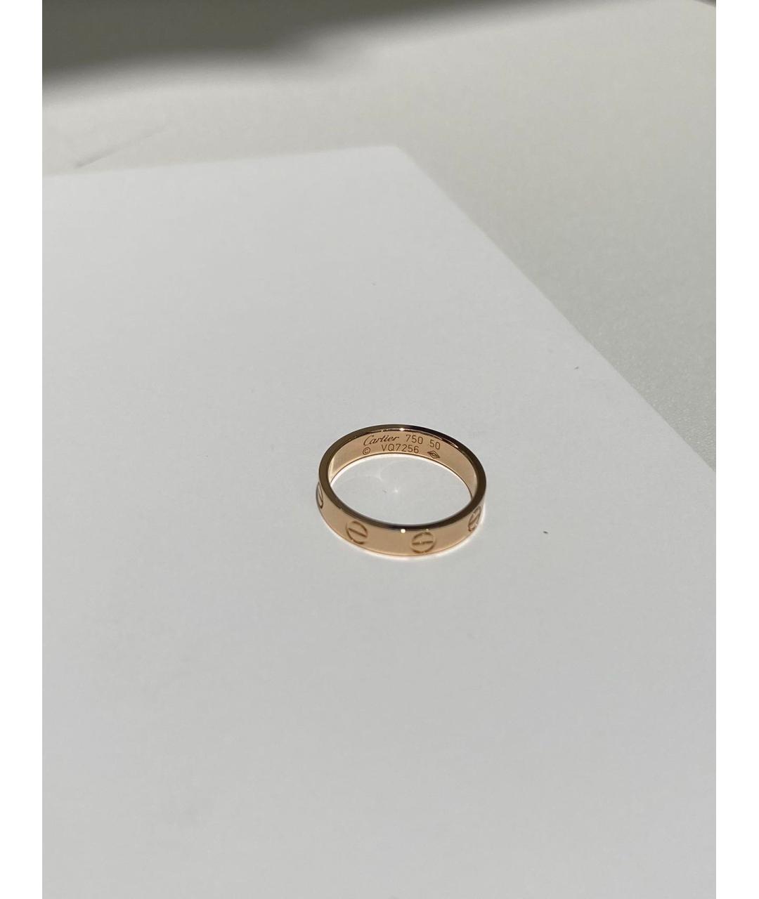 CARTIER Золотое кольцо из розового золота, фото 4