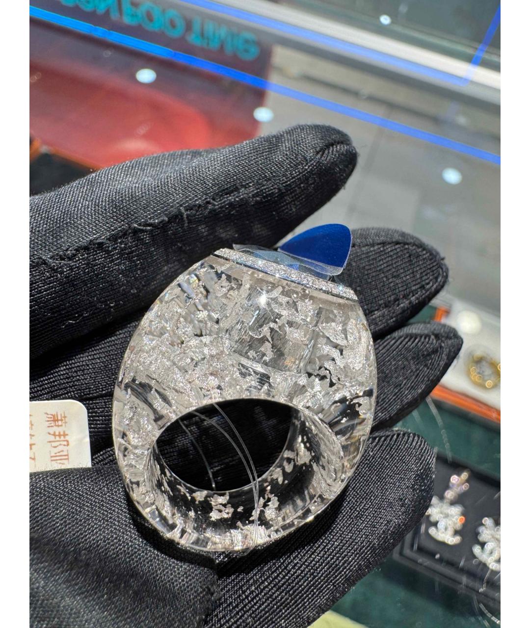 CHOPARD Серебряное кольцо из белого золота, фото 7