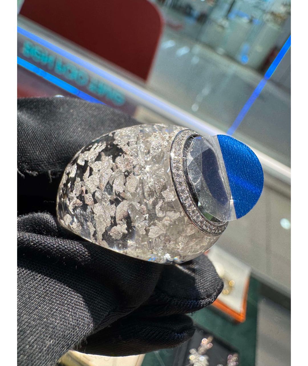 CHOPARD Серебряное кольцо из белого золота, фото 6