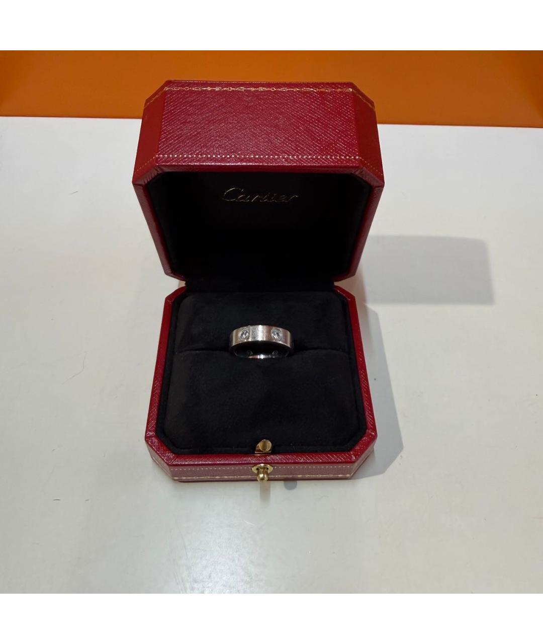 CARTIER Серебряное кольцо из белого золота, фото 7