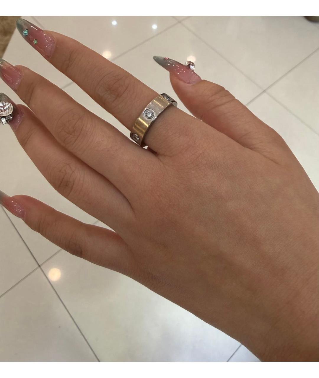 CARTIER Серебряное кольцо из белого золота, фото 6