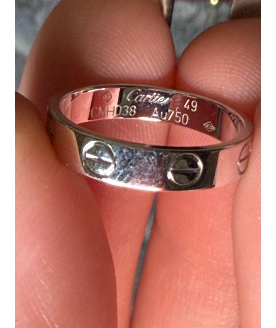 CARTIER Серебряное кольцо из белого золота, фото 10
