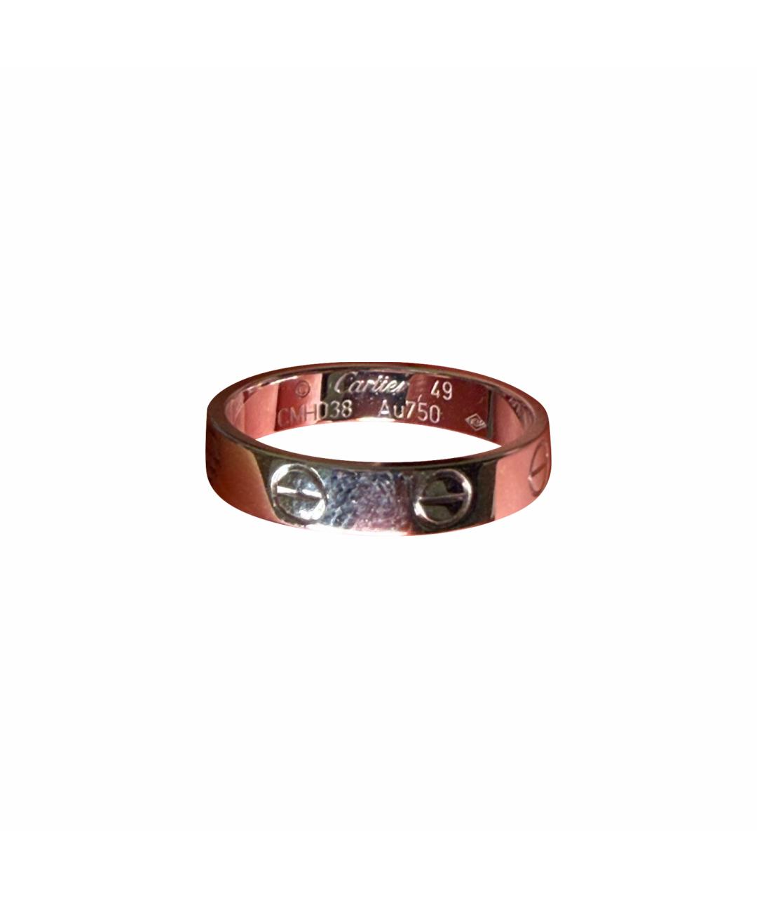 CARTIER Серебряное кольцо из белого золота, фото 1